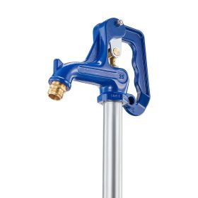 Frost Proof Yard Hydrant, 3.22FT Freeze-Proof Outdoor Faucet with 12" Bury Depth, 3/4" NPT Pipe Connection & 3/4" NH Hose Coupling