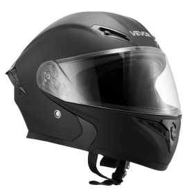 Motorcycle Helmet, Modular, Adult Motocross Dirt Bike Helmet with Large Clear Visor